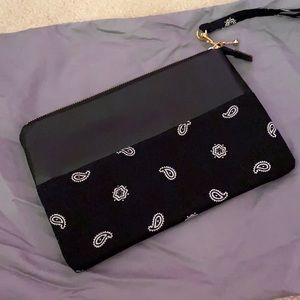 Kaio-Kai Black Bandana Clutch